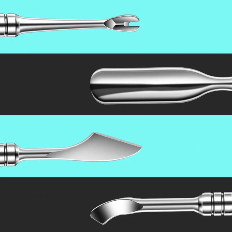 Double-ended Stainless Steel Cuticle Pusher Nail Manicures Remover Manicure Sticks Nail Art Tools Nail Cuticle Pusher